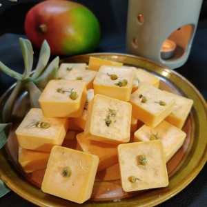 Mangue Papaye - Fondant à la Cire de Soja - Parfumé aux Parfums de Grasse - Vegan Friendly