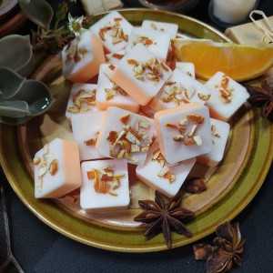 Orange Epicée - Fondant Cire de Soja - Parfumé aux Parfums de Grasse sans CRM Vegan Friendly