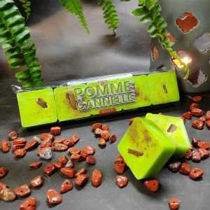 Pomme Cannelle - x5 Fondants Cire de Soja - Parfumé Parfum de Grasse - Compostable et Vegan